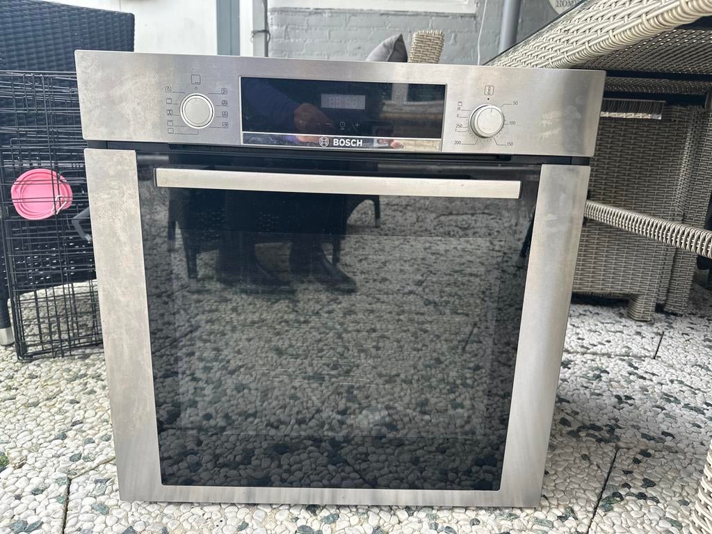 Bosch Inbouw Oven - RVS Look, Witgoed en Apparatuur, Ovens, Gebruikt, Oven, Hete lucht, Inbouw