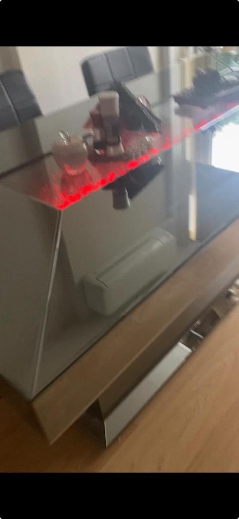 Eettafel en salontafel, Huis en Inrichting, Tafels | Salontafels, Ophalen, Gebruikt, 100 tot 150 cm, 50 tot 75 cm