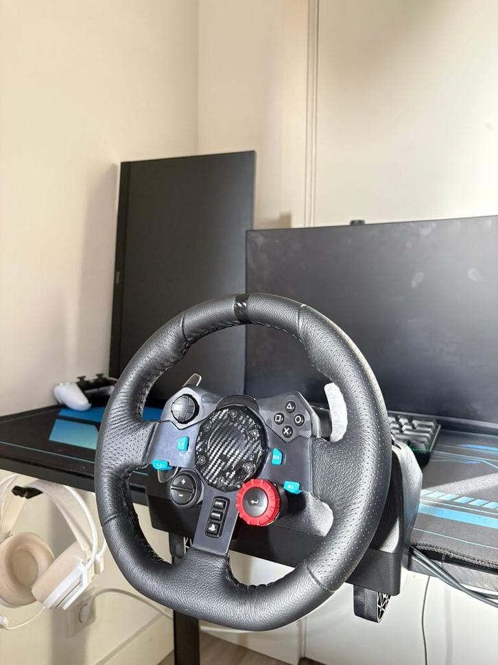 Logitech G29 Driving Force Set,, Spelcomputers en Games, Spelcomputers | Sony PlayStation Consoles | Accessoires, Zo goed als nieuw