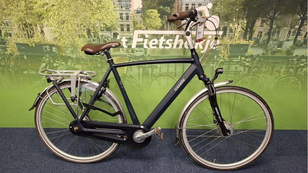 Fietshokje Raaks : Gazelle Orange C7 Herenfiets 60cm