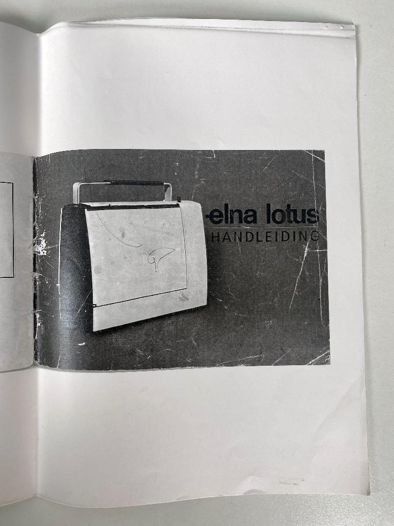 Elna Lotus handleiding, Ophalen, Gebruikt, Toebehoren, Overige merken