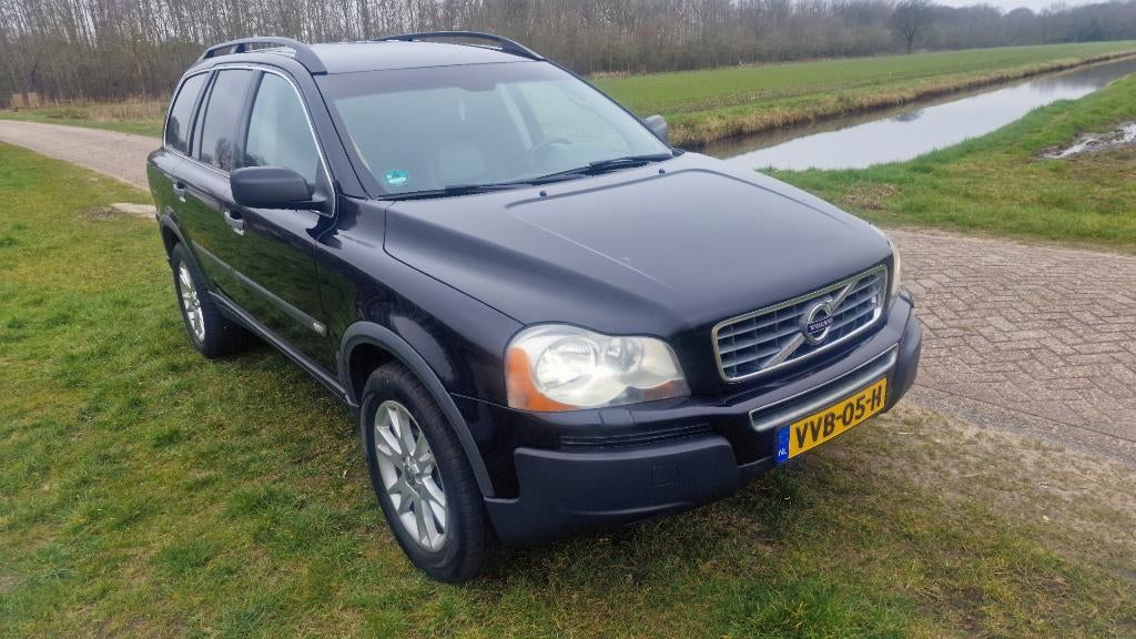 Volvo xc90 AWD. grijs kenteken   LPG  G3  marge 210 pk, Auto's, Bestelauto's, Zwart, Navigatiesysteem, Bedrijf, 209 pk