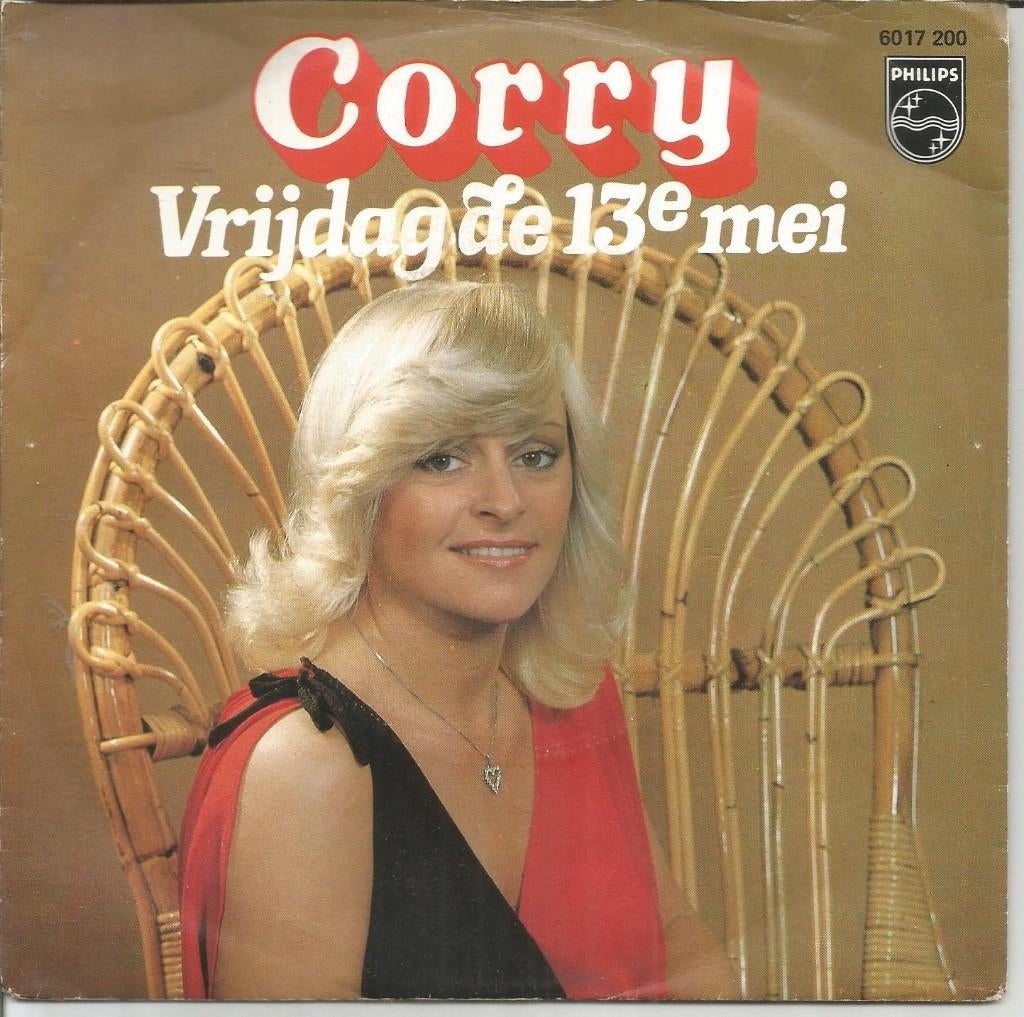 Corry : Vrijdag de 13e mei (1981), Fotohoes, 7 inch, 1980 - 1989, Ophalen of Verzenden