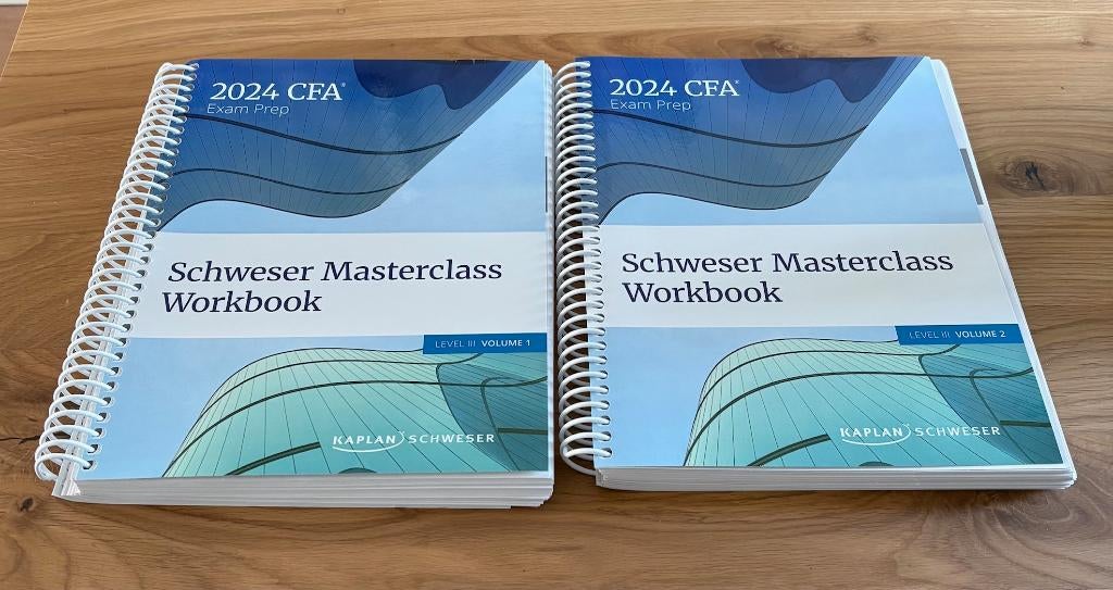 2024 KAPLAN Schweser Books CFA Level III, Boeken, Gelezen, E-commerce en Internet, Ophalen of Verzenden, KAPLAN Schweser