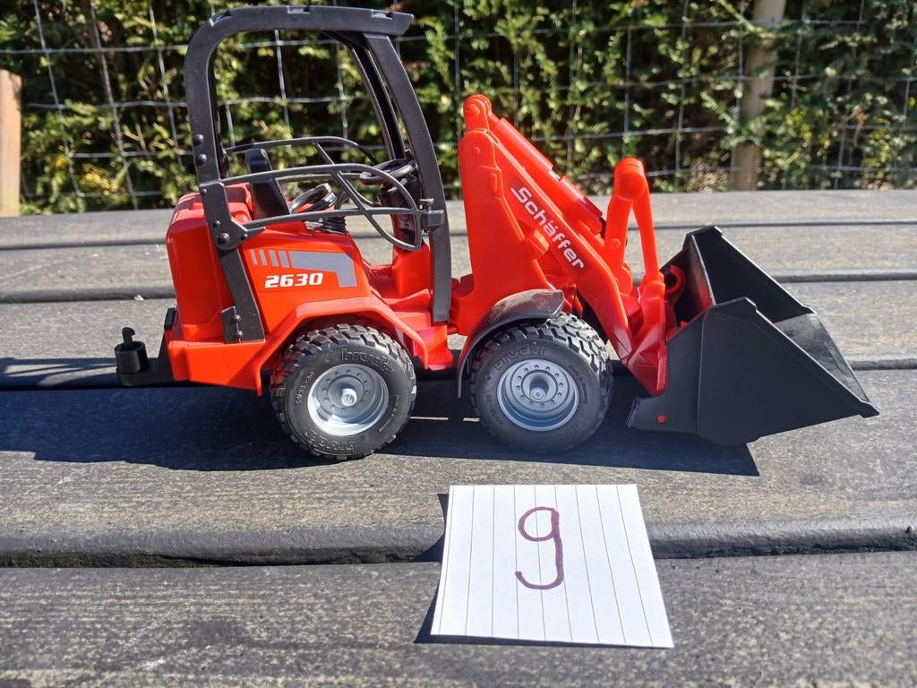 Bruder mini shovel, Ophalen, Tractor of Landbouw, Overige merken