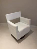 Philippe Starck Kappersstoel - Wit , Draaibaar, Gebruikt, Wit, Leer, Ophalen of Verzenden