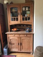 Antieke kast, Huis en Inrichting, Ophalen, Gebruikt, 100 tot 150 cm, Glas