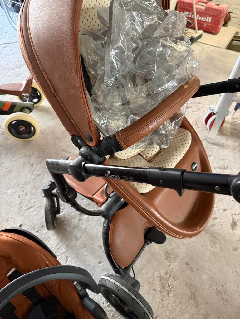 Mima Xari Kinderwagen met Maxi Cosi en accessoires, Overige merken, Gebruikt, Ophalen of Verzenden, Combiwagen