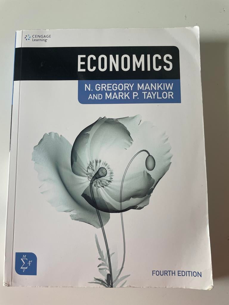 Economics - N. Gregory Mankiw en Mark P. Taylor, Boeken, Ophalen of Verzenden, Gamma, Gelezen, HBO