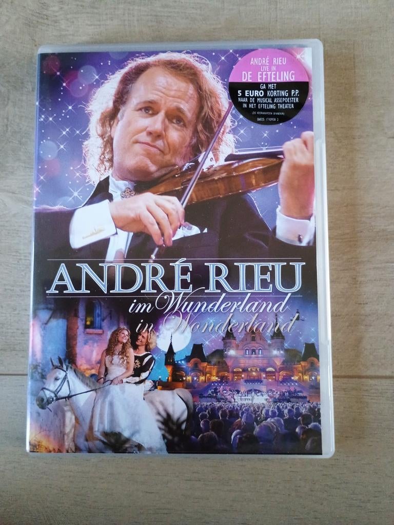 André Rieu - Im Wunderland DVD, Alle leeftijden, Ophalen of Verzenden, Zo goed als nieuw, Muziek en Concerten