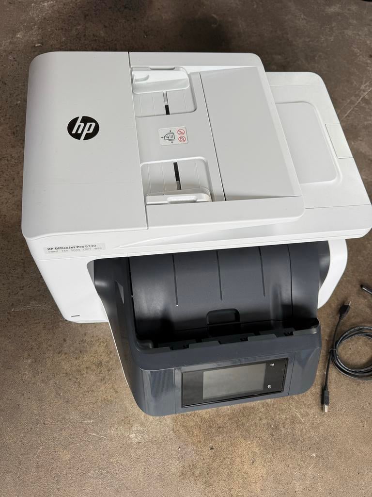 HP OfficeJet Pro 8730 All-in-One printer, Ophalen, Gebruikt, Faxen, Inkjetprinter