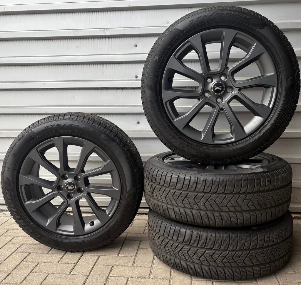 Originele 21'' Range Rover + Sport Winterset N9XM-EB, Auto-onderdelen, Banden en Velgen, Ophalen, Gebruikt, 275 mm, Banden en Velgen