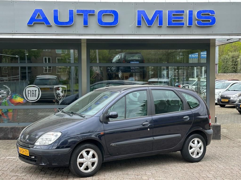 Renault SCENIC 1.6-16V NAP-Autopas, Auto's, Gebruikt, 1225 kg, 4 cilinders, Blauw