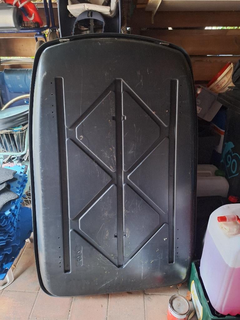 dak koffer tule, Ophalen, Zo goed als nieuw