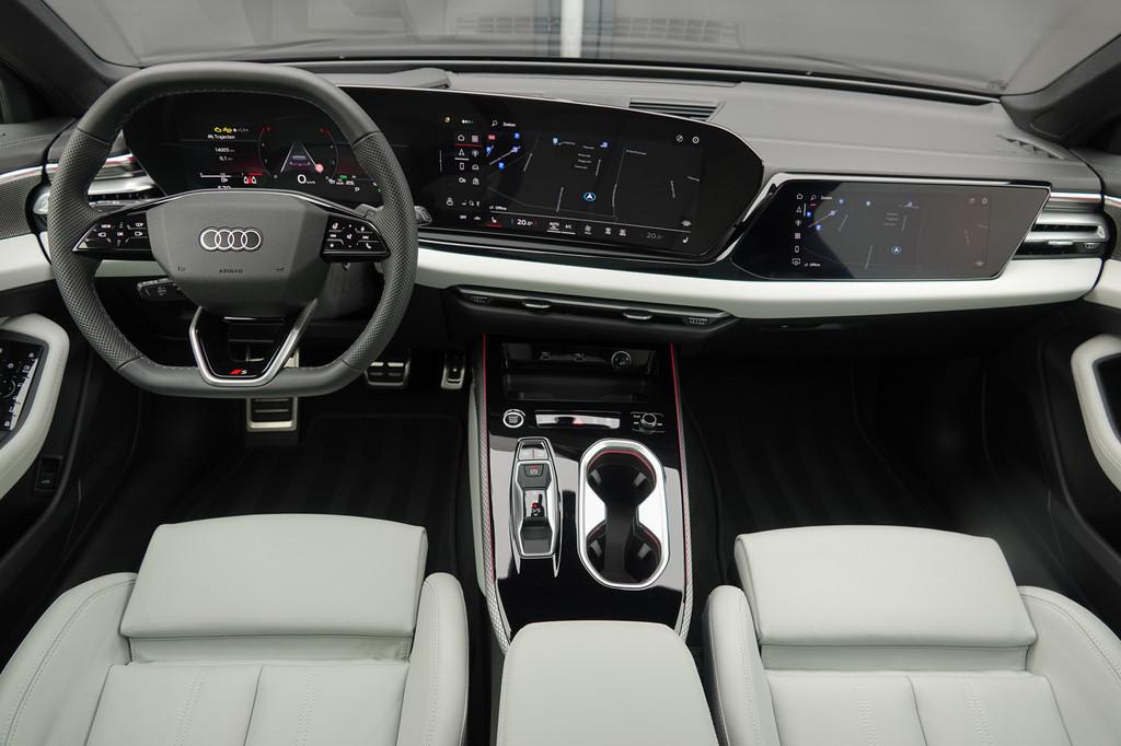 Audi A6 Avant 2.0Tdi 204Pk | Quattro | MMI Bijrijdersdisplay, Auto's, Automaat, Gebruikt, Beige, 4 cilinders