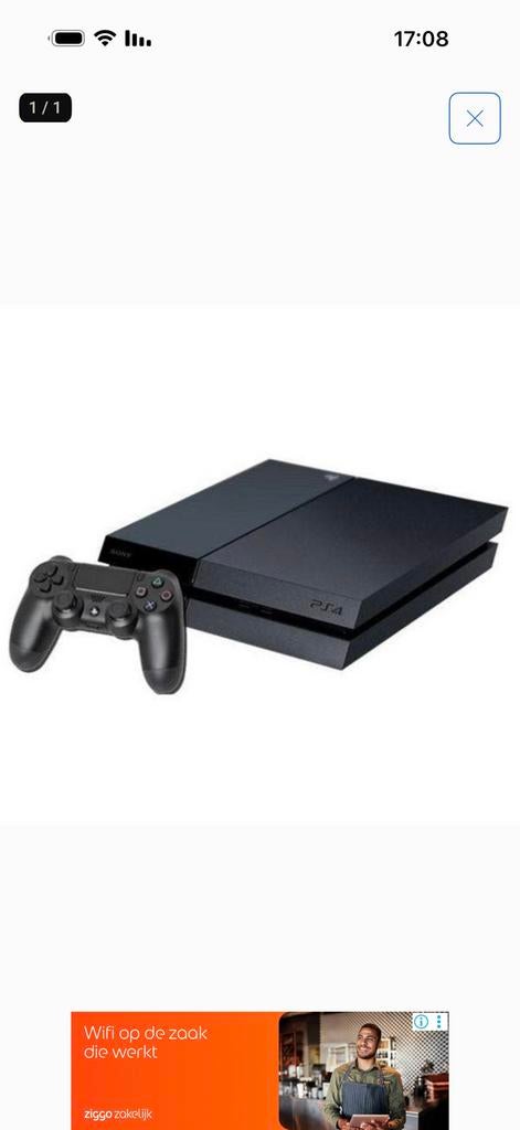 PlayStation 4, Spelcomputers en Games, Spelcomputers | Sony PlayStation 4, Ophalen of Verzenden, Zo goed als nieuw, Met 2 controllers