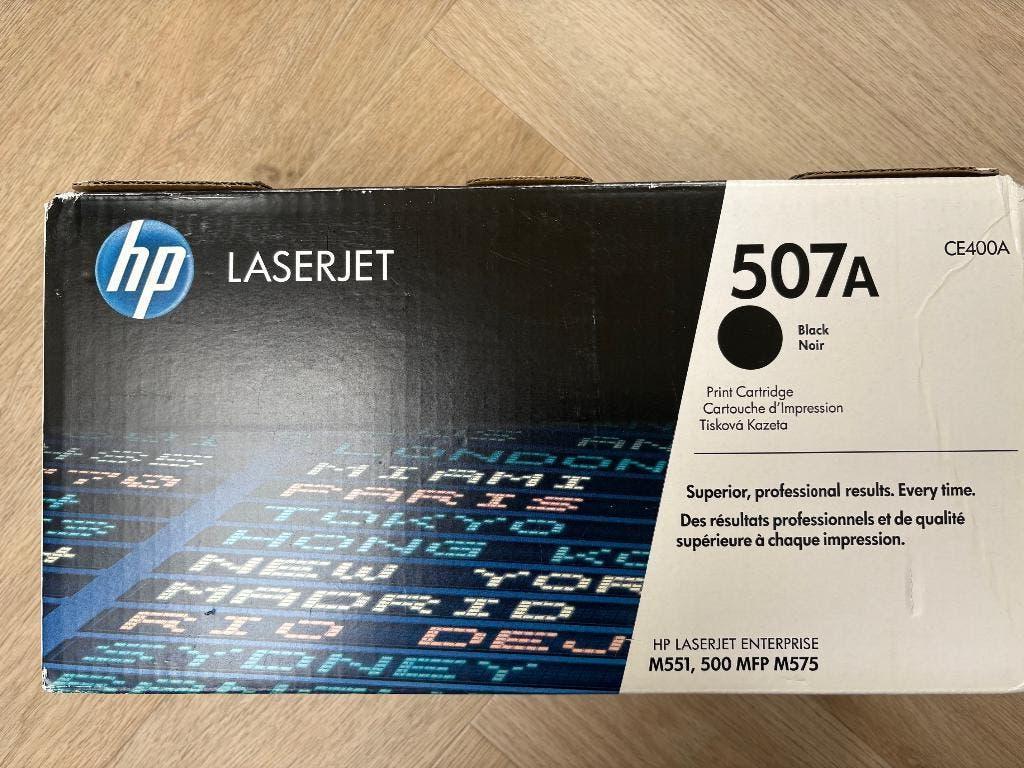 Nieuwe toner HP CE400A (HP 507A) zwart HP M551/500MFP M575, Ophalen of Verzenden, Nieuw, Toner, HP (ORIGINEEL)