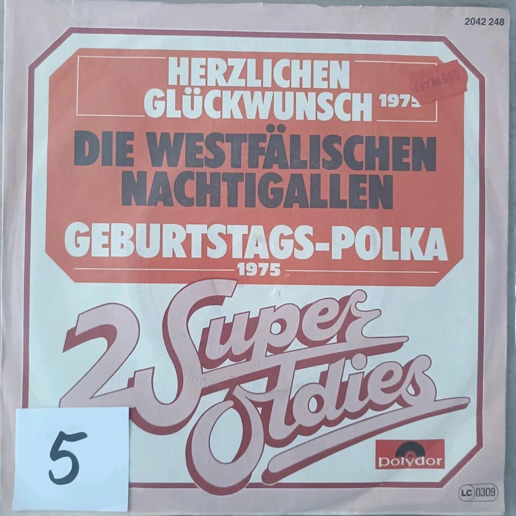 Westfalischen nachtigallen, Cd's en Dvd's, Vinyl Singles, Ophalen, Gebruikt, Overige genres