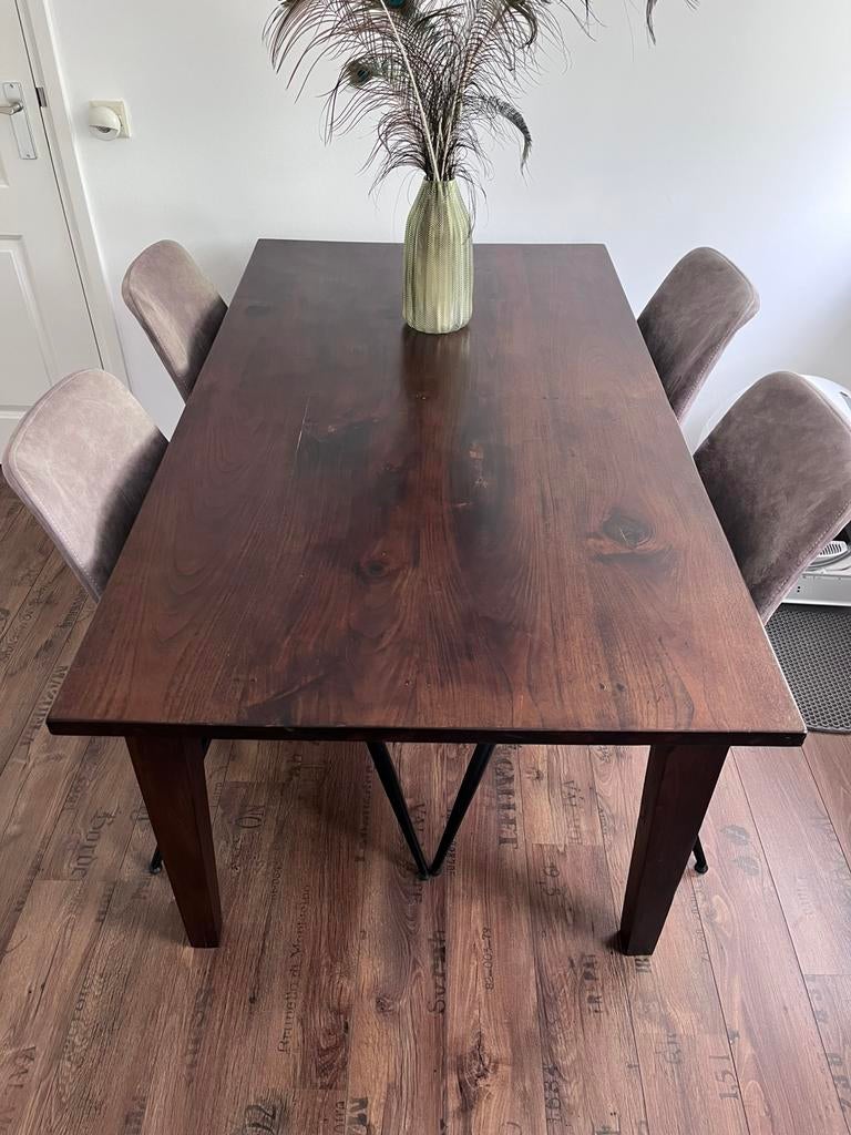 Eettafel, dressoir, salontafels, tv-kast, Ophalen, Zo goed als nieuw, Rechthoekig