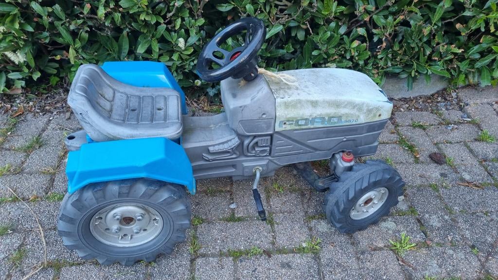 Ford 3930 Trapauto Tractor voor Kinderen, Ophalen, Gebruikt, Trapvoertuig