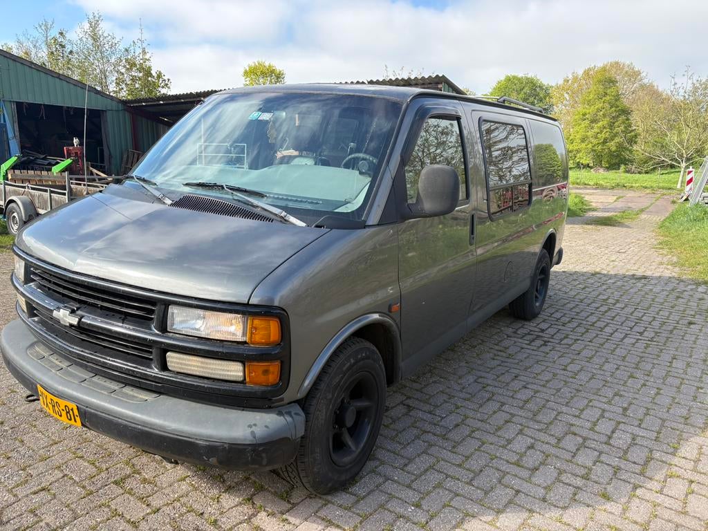 Chevrolet Chevyvan 5.7 v8 lpg 1998 cargo, Automaat, Achterwielaandrijving, 2333 kg, Chevrolet