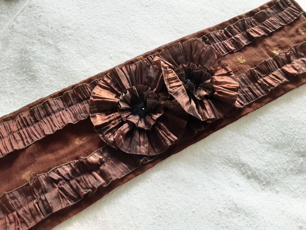 Sjaal, Maat 46/48 (XL) of groter, Ophalen of Verzenden, Zo goed als nieuw, Bitter