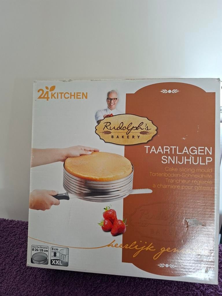 Taart snijhulp, zie foto's., Huis en Inrichting, Keuken | Potten en Pannen, Ophalen, Nieuw