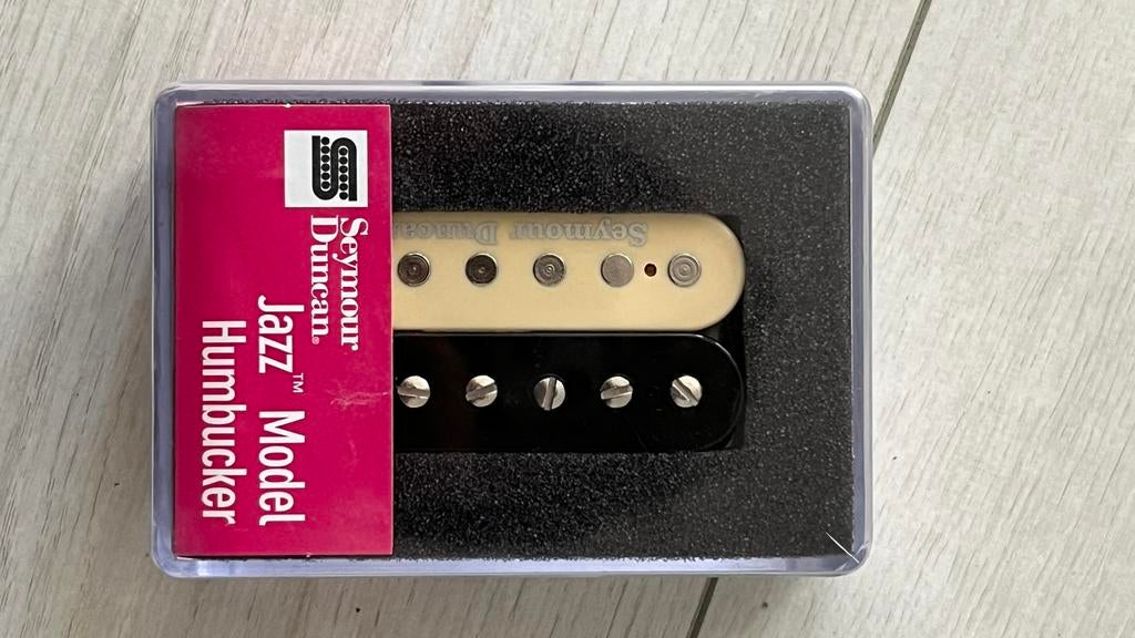 Seymour Duncan Jazz Model Humbucker SH-2N Reverse Zebra, Ophalen, Zo goed als nieuw, Elektrische gitaar