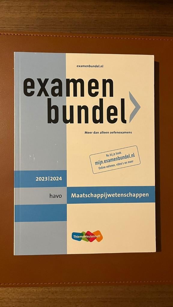 Examenbundel 2023/2024 HAVO pakket, Boeken, Ophalen of Verzenden, Zo goed als nieuw, HAVO, Overige vakken