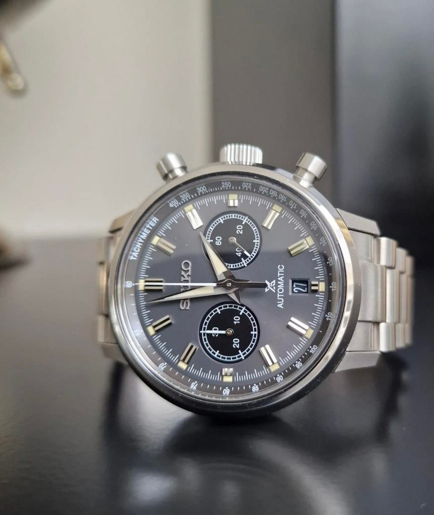 Seiko Automatic Chronograaf Horloge - Zo goed als nieuw, Seiko@benelux.nl, Ophalen of Verzenden, Zo goed als nieuw, Daniel Pichotstraat 17-31 schiedam 3115jb
3115 JB Schiedam 
Daniel Pichotstraat 17-31
3115 JB Schiedam