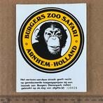 sticker burgers zoo safari, Verzenden, Zo goed als nieuw