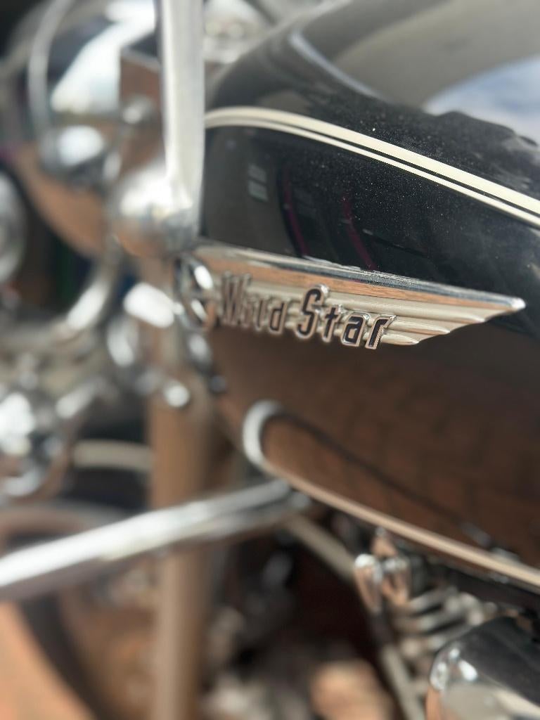 YAMAHA XV 1600 WILDSTAR (bj 2002), 2 cilinders, 1600 cc, Chopper, Particulier