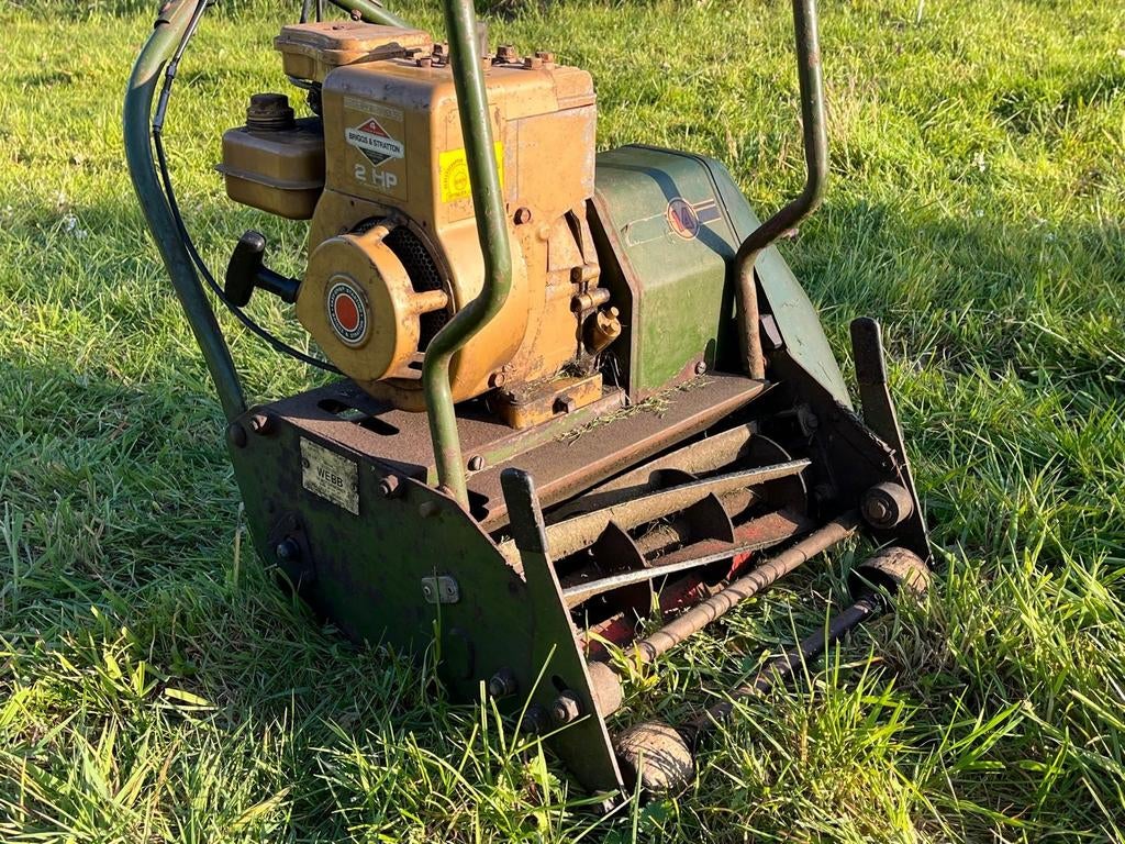 Professionele Webb Kooimaaier - Perfecte Grasmat, Gebruikt, Webb, Ophalen of Verzenden, Benzine-grasmaaier