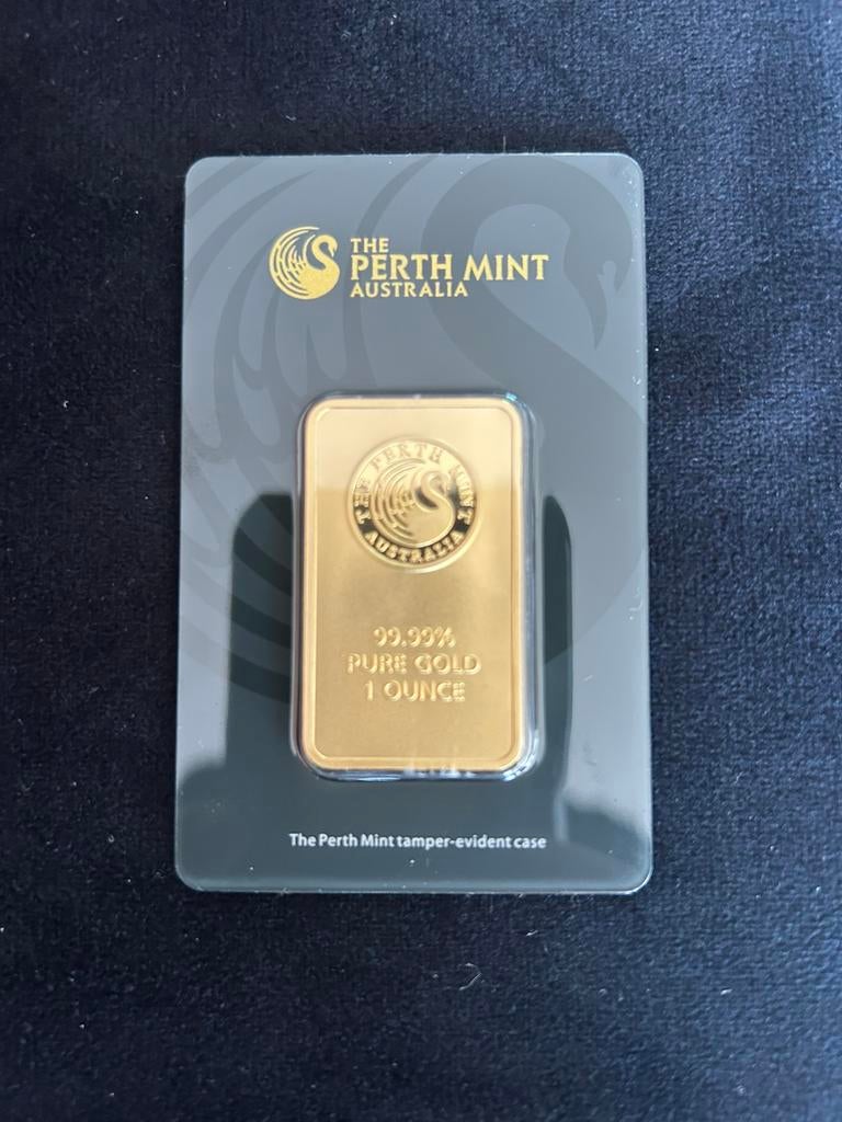 Goudbaar 1oz the perth mint, Ophalen, Goud