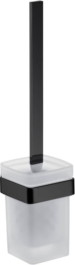 2x wc borstelhouder Emco loft zwart, Ophalen of Verzenden, Nieuw, Zwart, Overige typen
