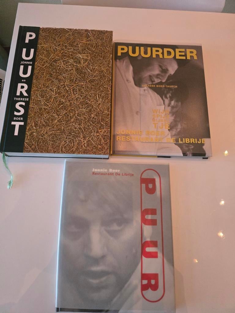Puur, Puurder, Puurst.Jonnie Boer kookboeken, Boeken, Ophalen of Verzenden, Zo goed als nieuw