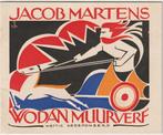Jacob Martens Wodan Muurverf  Amsterdam ontwerp A.B.L.Klyn, Ophalen of Verzenden, Zo goed als nieuw, Overige typen