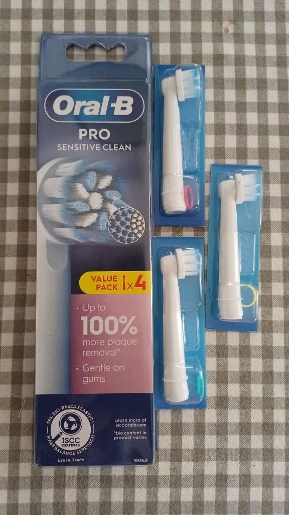 oral b opzet borstels, Sieraden, Tassen en Uiterlijk, Uiterlijk | Mondverzorging, Ophalen of Verzenden, Nieuw, Opzetborstel