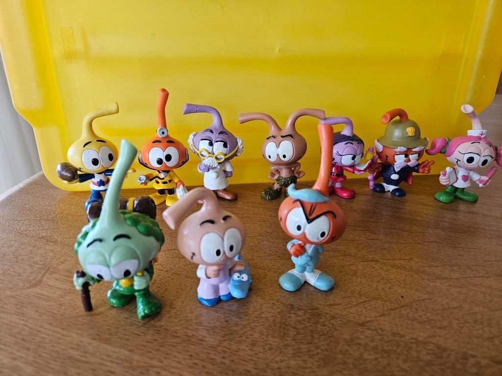 Snorkels, Verzamelen, Ophalen