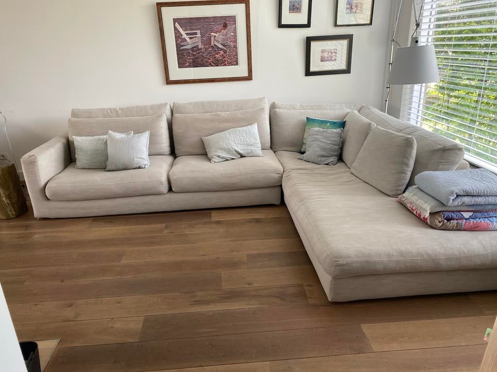 Linteloo hoekbank - Comfortabel en stijlvol, Huis en Inrichting, Banken | Bankstellen, Ophalen, Gebruikt, 100 tot 125 cm, Hoekbank