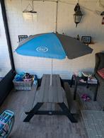 Axi Nick picknicktafel voor kind met parasol, Tuin en Terras, Picknicktafels, Ophalen