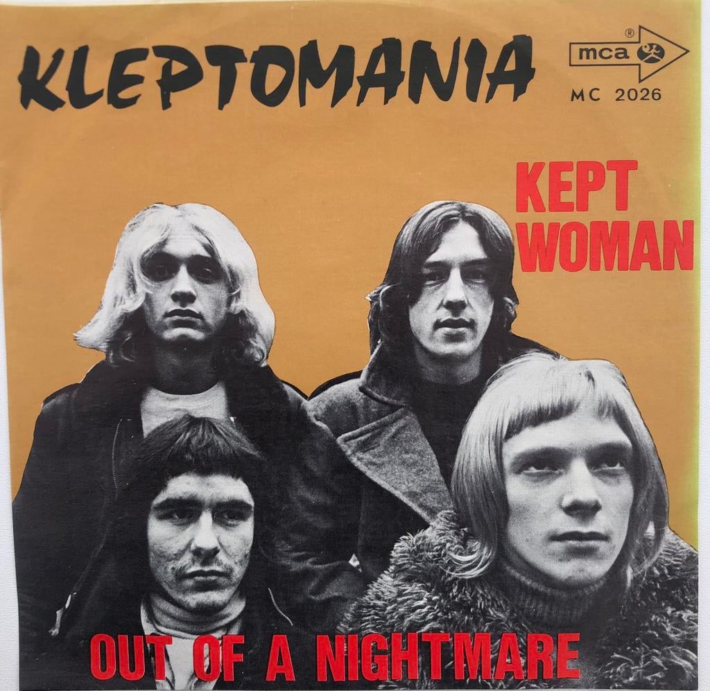 Kleptomania - Kept Woman M/NM, 7 inch, Single, Ophalen of Verzenden, Inclusief binnenhoes