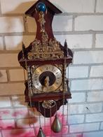 Zaanse Klok met gewichten en slinger - Compleet, Antiek en Kunst, Ophalen of Verzenden