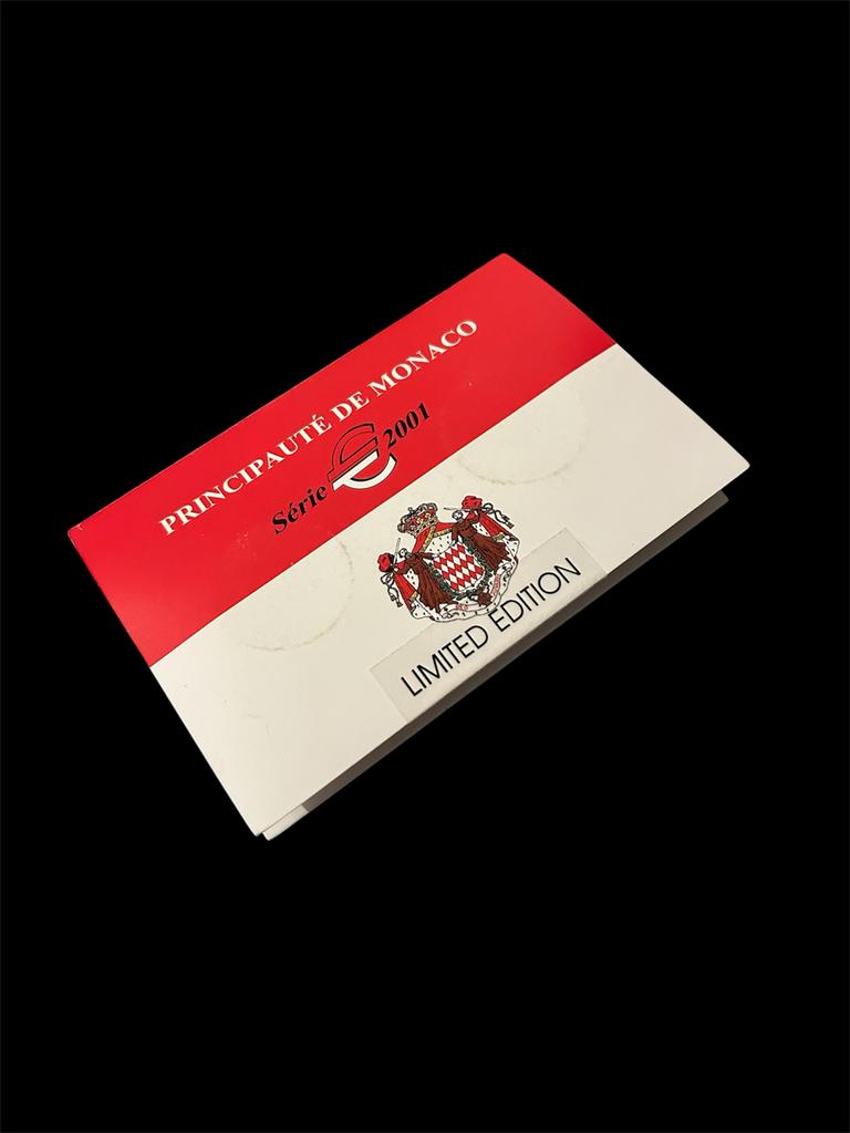 Monaco 2001 Limited Edition Euro Muntset - Zeldzaam!, Ophalen of Verzenden, Monaco, Overige waardes, Setje