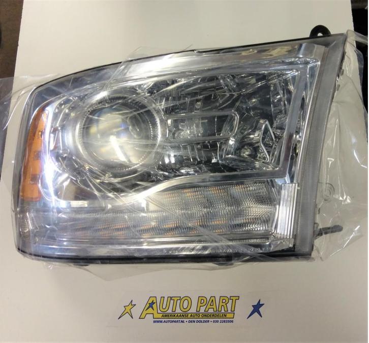 Dodge Ram 1500 Laramie bi-focus koplamp 2013-2018, Auto-onderdelen, Verlichting, Amerikaanse onderdelen, Dodge, Nieuw, Ophalen of Verzenden