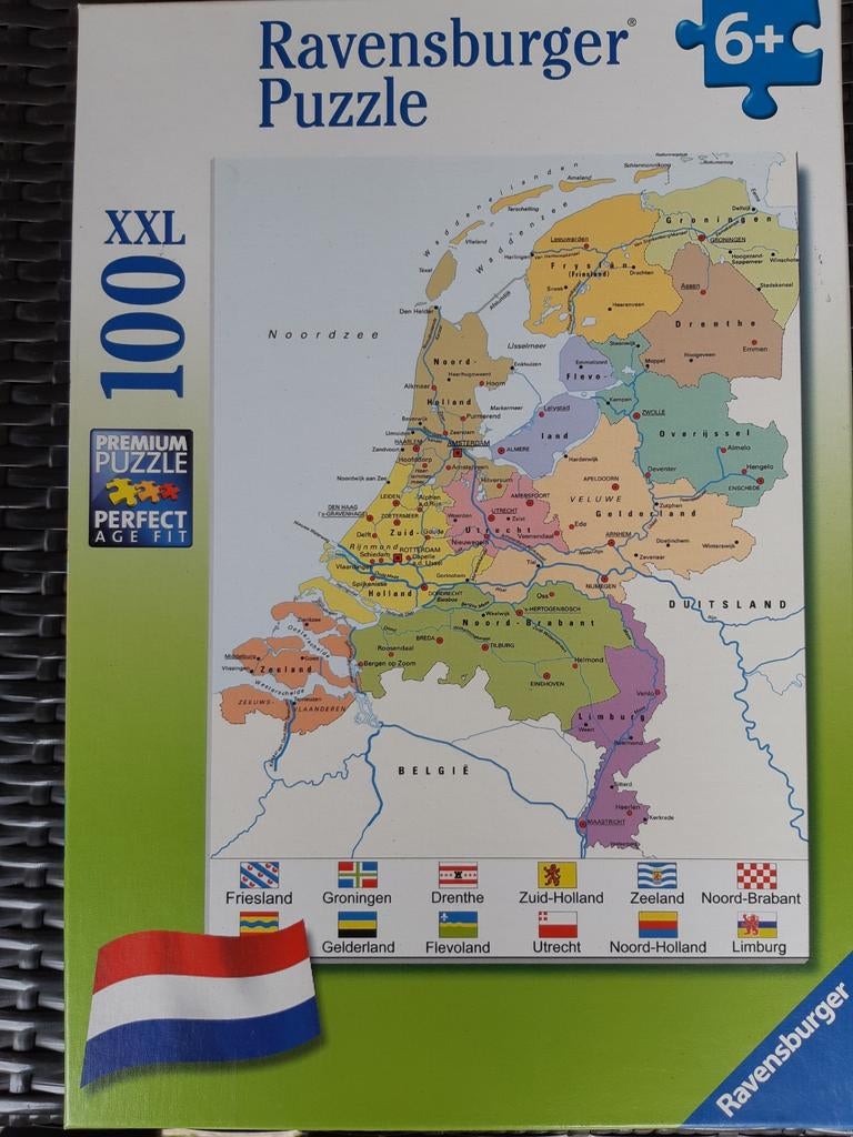 Puzzel Nederland, Ophalen, Zo goed als nieuw, 6 jaar of ouder