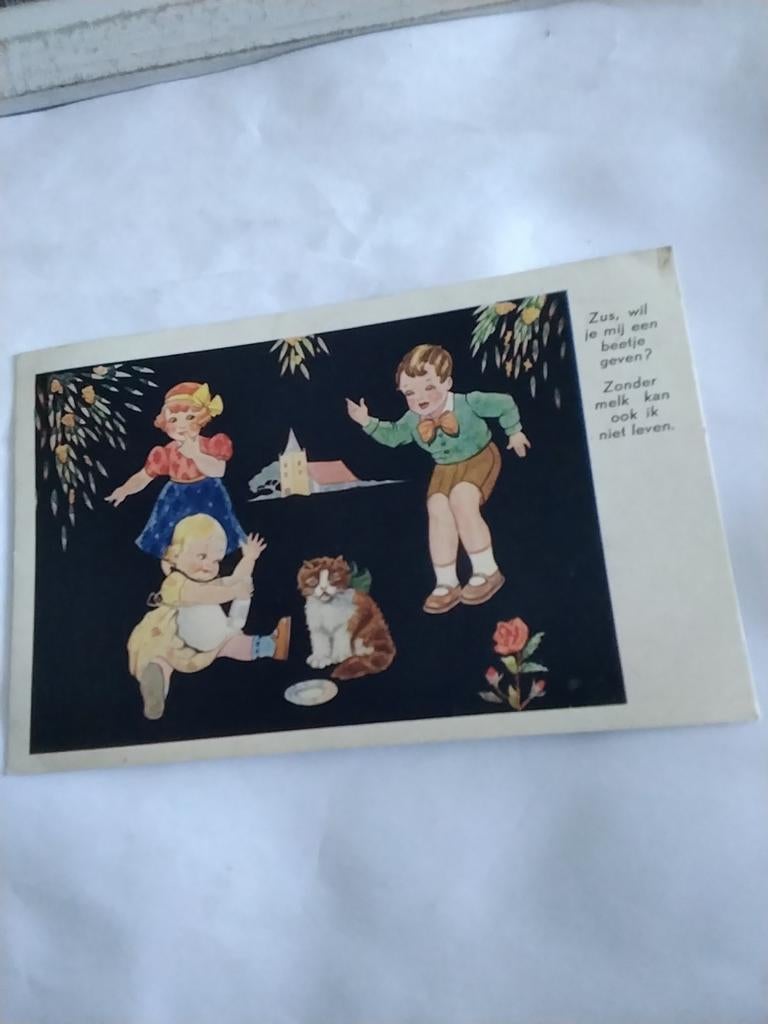 ZUS, WIL JE MIJ EEN BEETJE GEVEN? ZONDER MELK, Ophalen of Verzenden, 1920 tot 1940, Kinderen