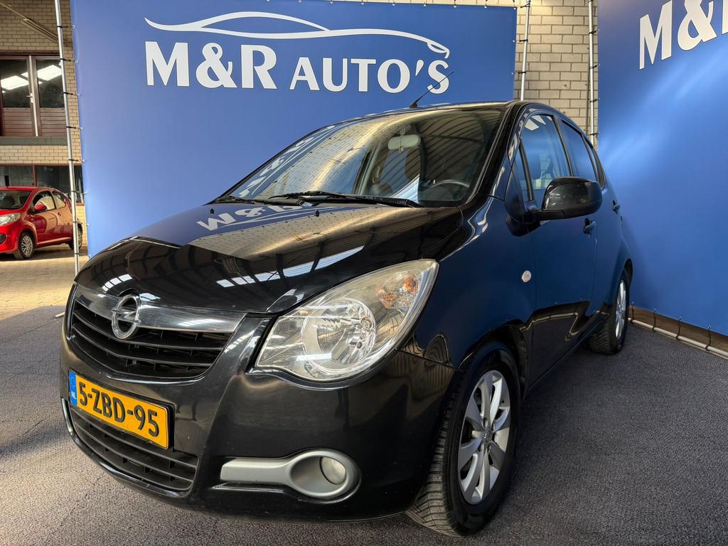 Opel Agila 1.0 Berlin, Auto's, Voorwielaandrijving, Euro 5, Stof, Gebruikt