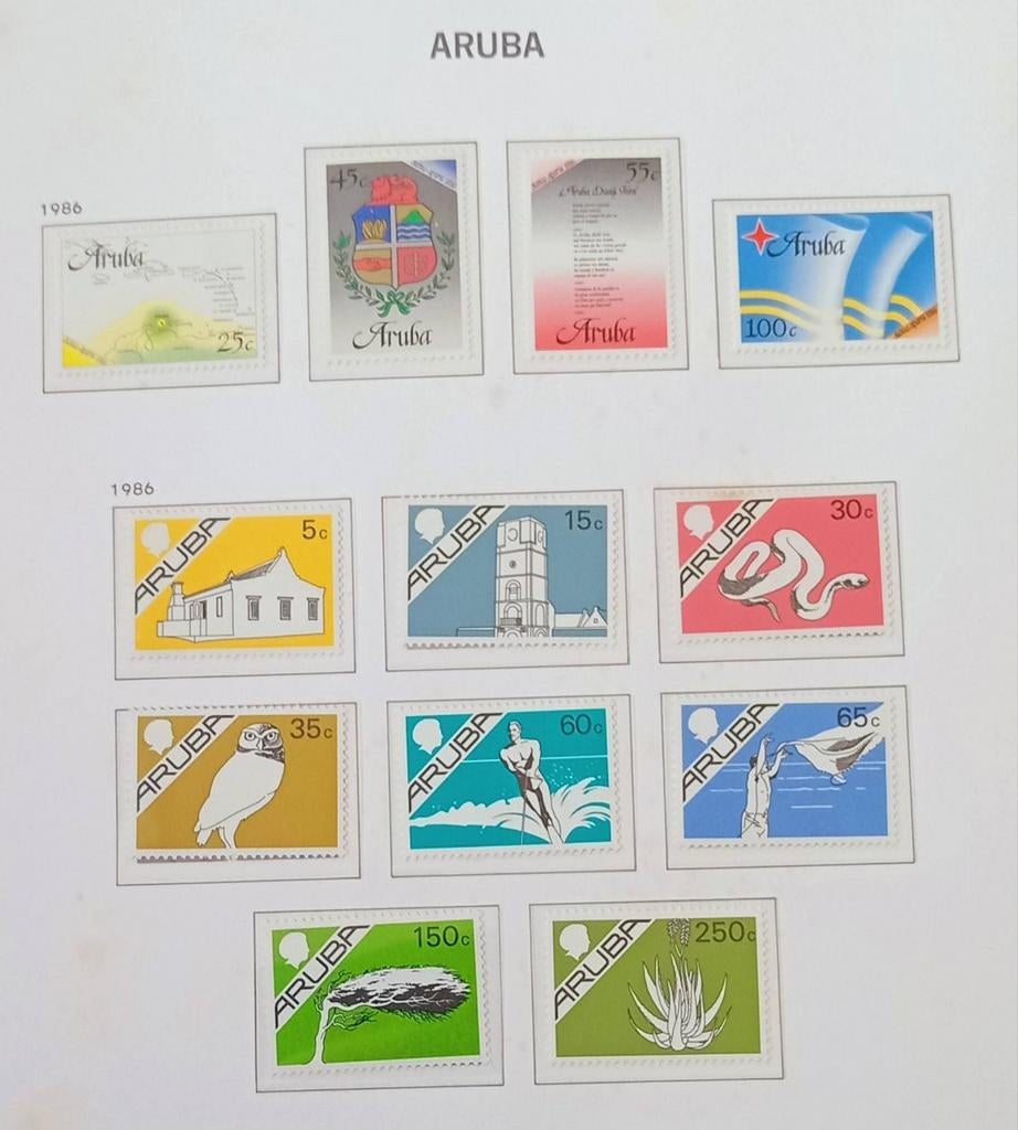 Aruba jaargangen 1986-2013 kompleet postfris, Ophalen of Verzenden