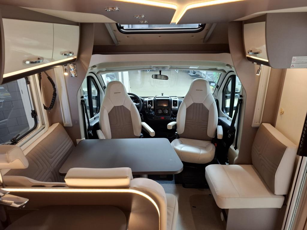 2021 Bürstner Ixeo T690 G Enkele Bedden 2x Airco 19, Luifel, Ringverwarming, Fiat, Bedrijf